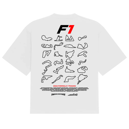 Formula 1 Tracks Tee