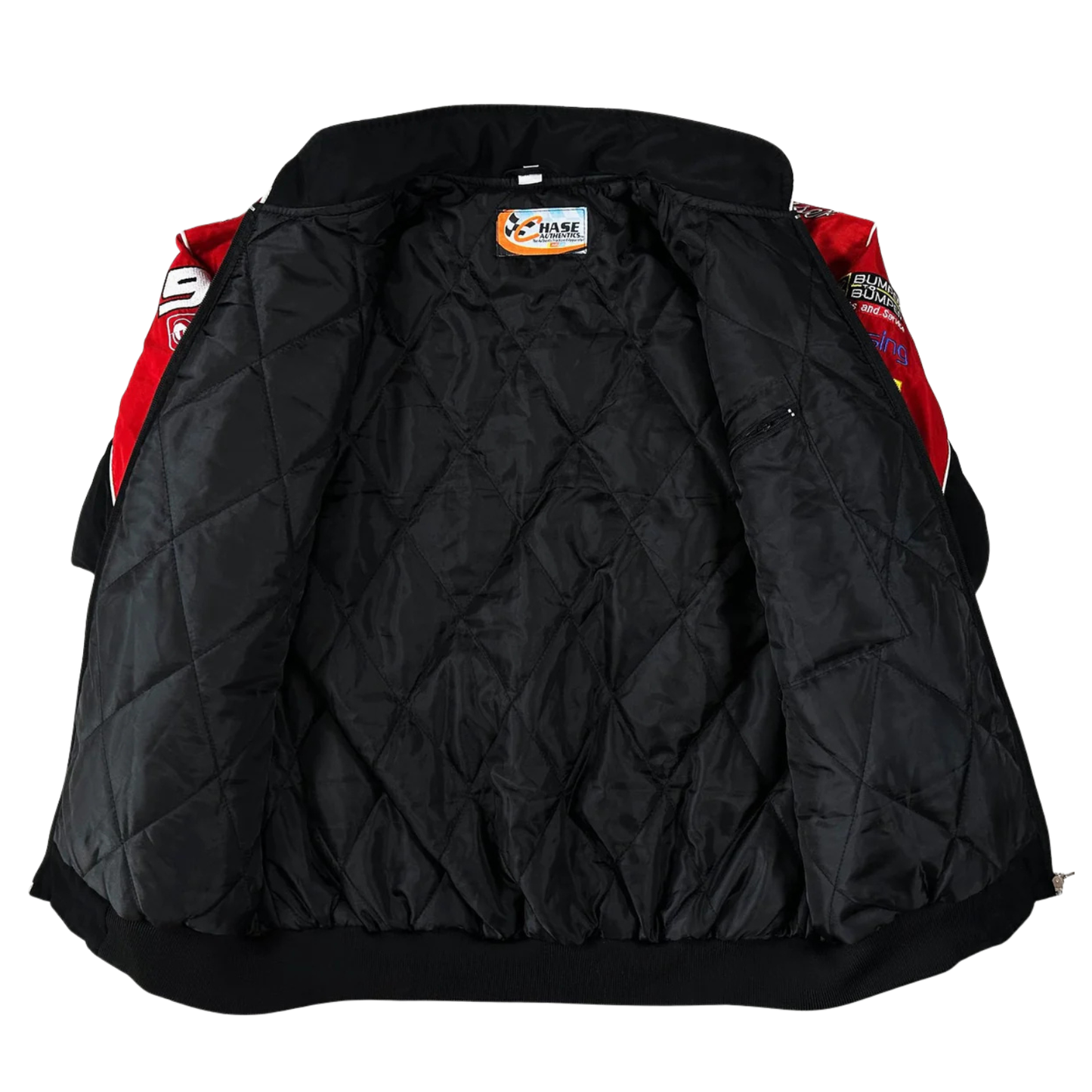 Black Budweiser Vintage Racing Jacket